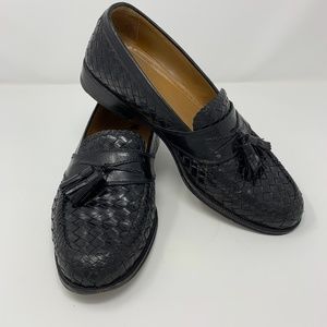 Massimo Emporio Woven Tassel Loafer